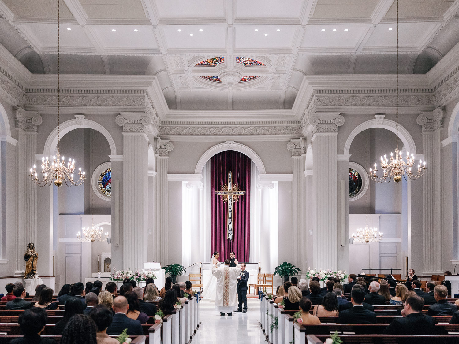 Catholic Georgetown Wedding in Washington DC